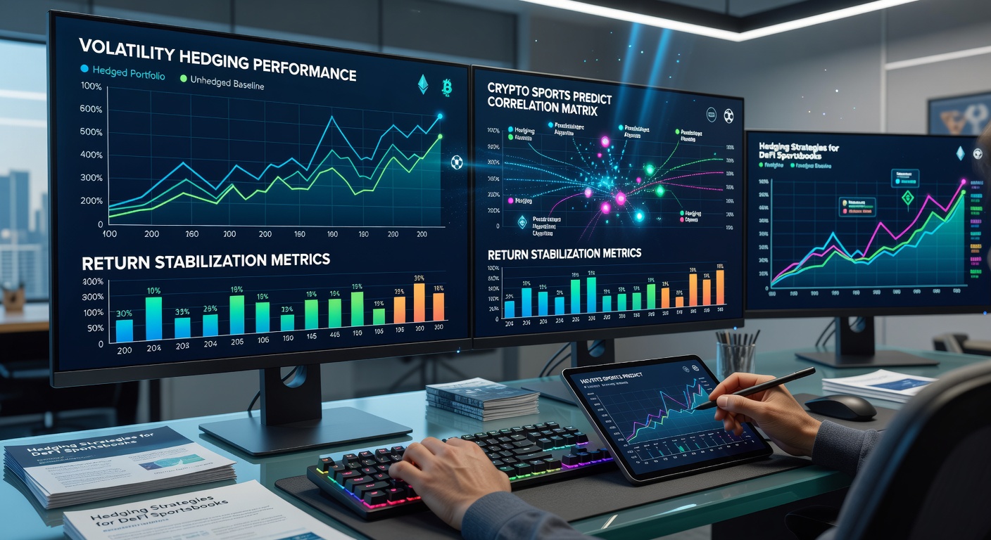 Visualisierung von Smart Contracts und Hedging in volatilen Krypto-Umgebungen