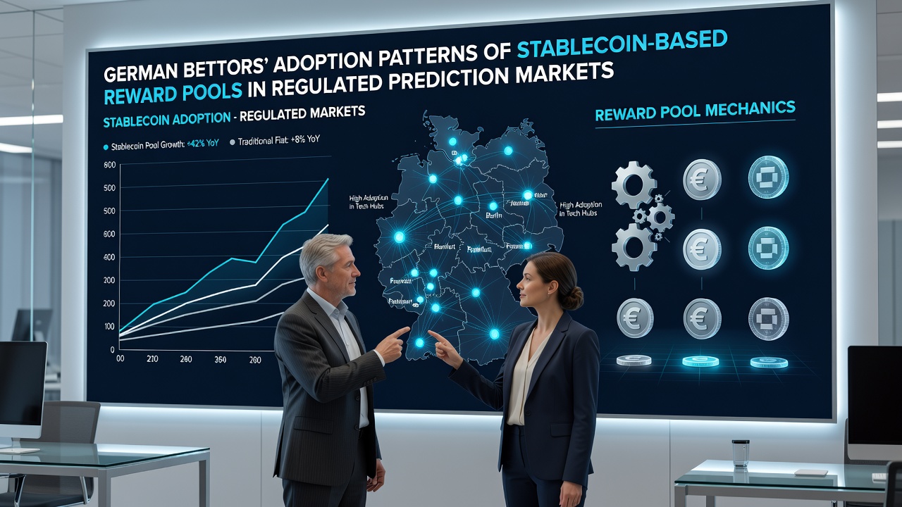 Analyse der Nutzeradoption und Transaktionsflüsse in Stablecoin-Reward-Pools regulierter Märkte