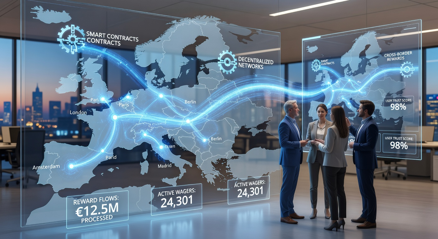 Dezentrale Sportwettennetzwerke mit Smart Contracts in Europa